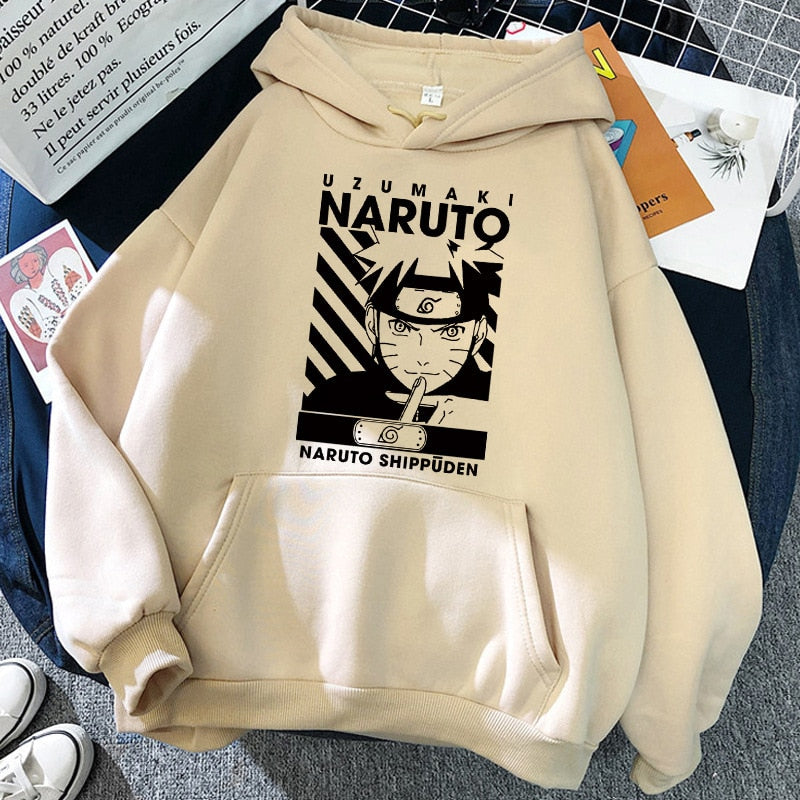 Sweatshirt Naruto Hoodie Japanese Anime Akatsuki Hoodies Women Funny Cartoon Graphic Cartoon Unisex Manga Sweatshirts Female Kid, everything animee