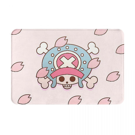 One Piece Monkey D Luffy Anime Bathroom Mat TONY TONY Chopper Flag Sakura Blossoms Doormat Kitchen Carpet Outdoor Rug Home, everythinganimee