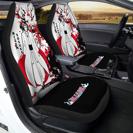 Yoruichi Shihouin Car Seat Covers Japan Style Anime Bleach Car Interior Accessories,2 PCS Universal Front Seat Protective Cover, everythinganimee