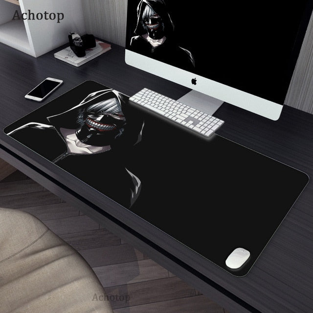 Gaming Accessories Mouse Pad Tokyo Ghoul Mousepad Anime Cartoon Large Mouse Mat Big Mause Pad Keyboard Computer Gamer Desk Mat, everything animee