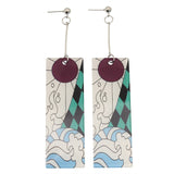 Fashion Acrylic Demon Slayer Earrings