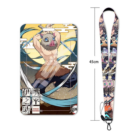 New Anime Demon Slayer Lanyards for Key Neck Strap For Card Badge Gym Key Chain Lanyard Key Holder DIY Hang Rope Keychain