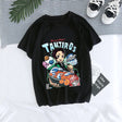 Japanese Anime Demon Slayer T Shirt Unisex Tanjirou Kamado Graphic Tee Shirt Women Kimetsu No Yaiba Nezuko Tshirt Female T-shirt, everythinganimee