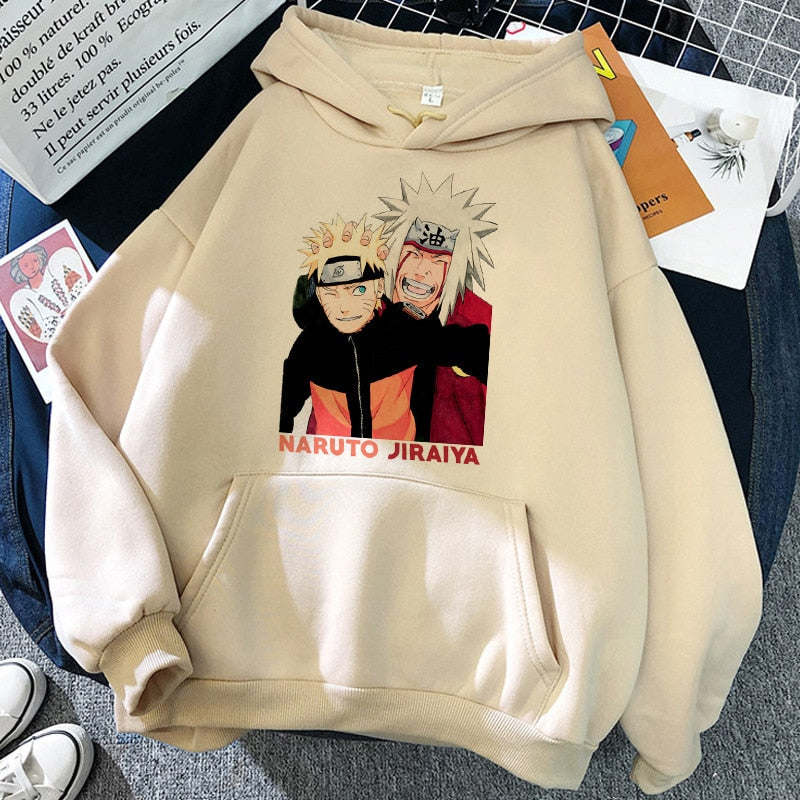 Sweatshirt Naruto Hoodie Japanese Anime Akatsuki Hoodies Women Funny Cartoon Graphic Cartoon Unisex Manga Sweatshirts Female Kid, everything animee