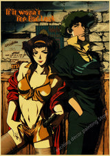 Cowboy Bebop Retro Posters (A4)