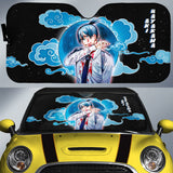 Power and Kobeni Accordion Sunshade Kobeni Higashiyama Car Sunshade Custom Chainsaw Man Anime, everythinganimee