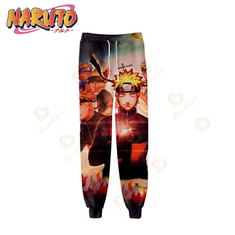 Naruto High Street Trousers Uchiha Sasuke Sweatpant Men Woman Soft Fashion Casual Sweatpants Long Trousers Sport Training Pants, everythinganimee