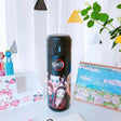 Kawaii anime water bottle cartoon Thermos Cup cans Demon Slayer stainless steel cute straw cup plastic popcicle water bottle