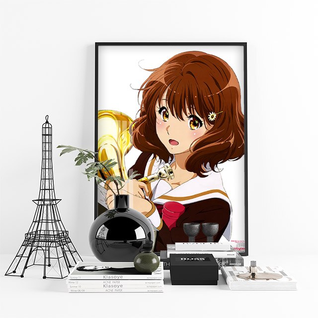 Sound Euphonium Japanese Anime Wall Art Print Stickers Poster Manga Canvas Painting Otaku Room Decor, everything animee