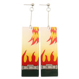 Fashion Acrylic Demon Slayer Earrings