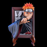 Naruto Anime GK Pain and Konan Action Figures Collectible Model Akatsuki Photo Frame Exquisite Ornaments Toys Gifts for Kids, everythinganimee