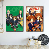 k-on anime Decorative Canvas 24x36 Posters Room Bar Cafe Decor Gift Print Art Wall Paintings, everythinganimee