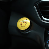 Pokemon car one button start button decorative cover ignition switch protective cover Pikachu birthday Christmas gift, everythinganimee