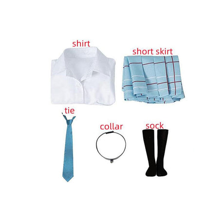 Anime My Dress Up Darling Kitagawa Marin Cosplay Costume JK School Uniform Skirt Outfits Halloween Costumes for Women Man