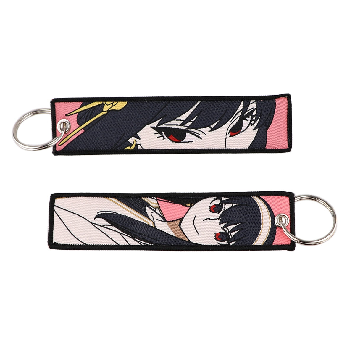 Anime Embroided Key-chain