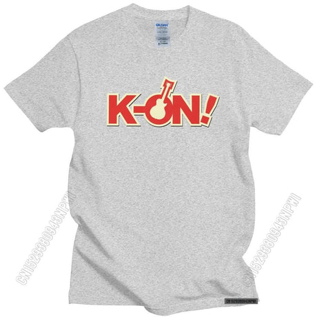 Urban Musical Anime K-On T Shirt Men 100% Cotton Yui Hirasawa Japan Music Animation Manga Tee 100% Cotton T-Shirt Gift, everythinganimee