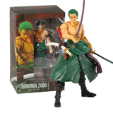 MH Variable Action Heroes One Piece Portgas D Ace Monkey D Luffy Roronoa Zoro 7&quot; Action Figure Collection, everythinganimee