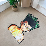 Hunter X Hunter Anime Carpet Gon Bedroom Living Room Area Rug Cartoon Christmas Xmas Kids Children Gift Home Decor, everythinganimee