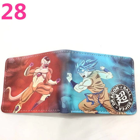 Dragon Ball PU Cartoon Wallet Personalized Fashion Collection Gifts Teenage Students Boys Girls Short Coin Purse Birthday Gift,everythinganimee