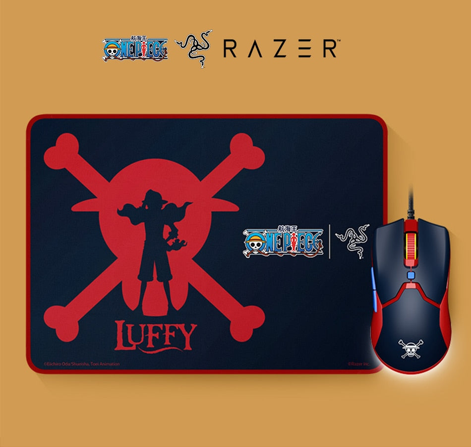 Original Mouse Set Razer Viper Mini & Goliathus Speed (Medium) Bundle -Mouse with Mat- One Piece Edition, everythinganimee