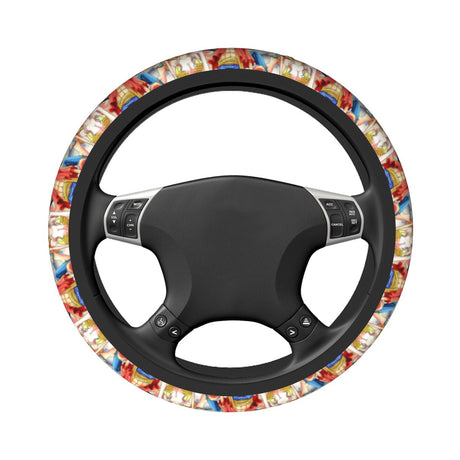 37-38 Car Steering Wheel Cover Japanese Classic Anime Soft Japan Manga Auto Decoration Suitable Car Accessories, everythinganimee