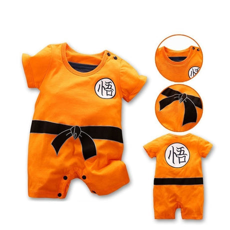 Anime Baby Clothes Newborn Boy Girl Rompers Infant Akatsuki Frieza Vegeta Luffy Cotton Jumpsuit Kids Cosplay Birthday Costume , everythinganimee