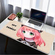 Products Spy x Family Mouse Pad Gamer Large Lock Edge Soft Gaming Mousepad Mountain Non-slip Rubber Computer Desk Mat Pad Mausepad