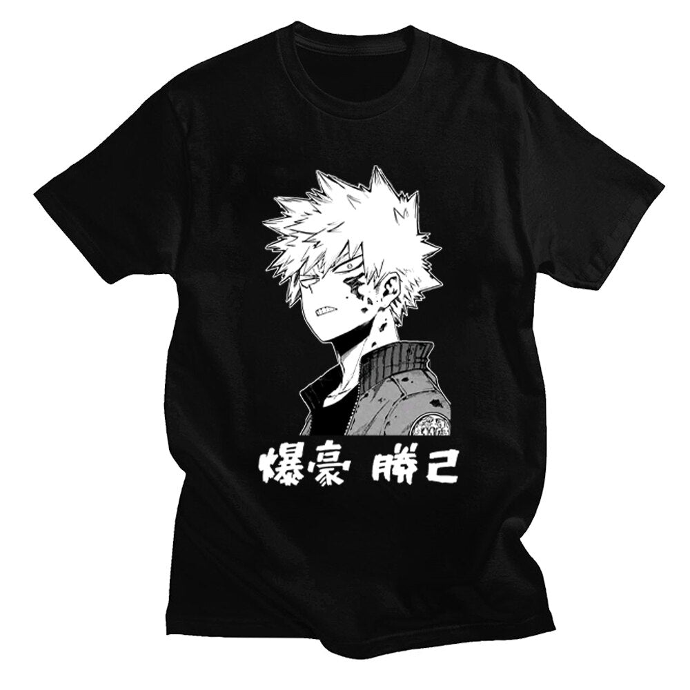 My Hero Academia T Shirt Japanese Anime Himiko Toga Graphic T-shirt Kawaii Cartoon Tshirt Streetwear Summer Cotton Short Sleeve, everythinganimee