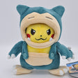 Original Pokemon Pikachu Cosplay Plush 21cm Snorlax Charizard Hydreigon Tyranitar PP Cotton Kids Gift, everythinganimee