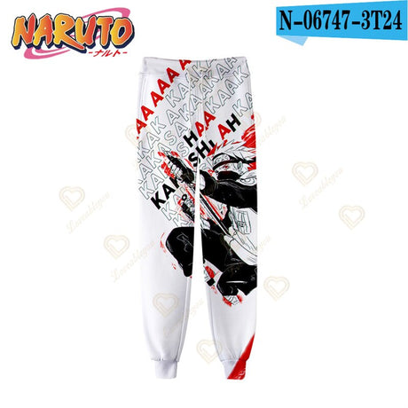 Naruto High Street Trousers Uchiha Sasuke Sweatpant Men Woman Soft Fashion Casual Sweatpants Long Trousers Sport Training Pants, everythinganimee