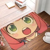 Spy X Family Anime Bathroom Non-Slip Carpet Anya Forger Cute Kawaii Bedroom Mat Entrance Door Doormat Home Decoration Rug, everythinganimee