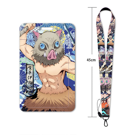 New Anime Demon Slayer Lanyards for Key Neck Strap For Card Badge Gym Key Chain Lanyard Key Holder DIY Hang Rope Keychain