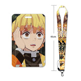 New Anime Demon Slayer Lanyards for Key Neck Strap For Card Badge Gym Key Chain Lanyard Key Holder DIY Hang Rope Keychain