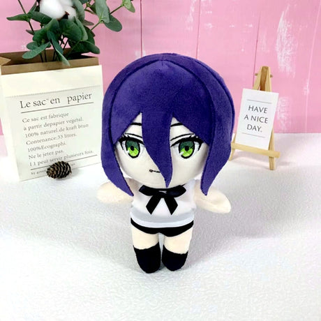 Chainsaw Man Makima Quanxi Denji Power Mitaka Asa Pochita Plush Doll Anime Cartoon Soft Stuffed Toy Christmas Kids Gift 20CM