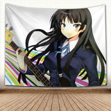 Anime Wall Hanging Tapestry Japan Kawaii New K-ON! Home Party Decorative Cartoon Game Photo Background Cloth Table, everything animee