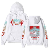 Anime Chainsaw Man Hoody Sweatshirt Makima Pattern Hoodies Men Women Fashion Loose Streetwear Tops Harajuku