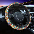 37-38 Car Steering Wheel Cover Japanese Classic Anime Soft Japan Manga Auto Decoration Suitable Car Accessories, everythinganimee