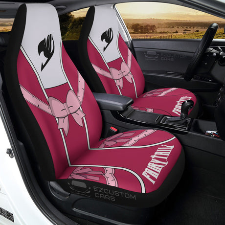 Anime Sexy Girl Mirajane Strauss Car Seat Covers Custom Fairy Tail Anime Gifts For Fans, everythinganimee