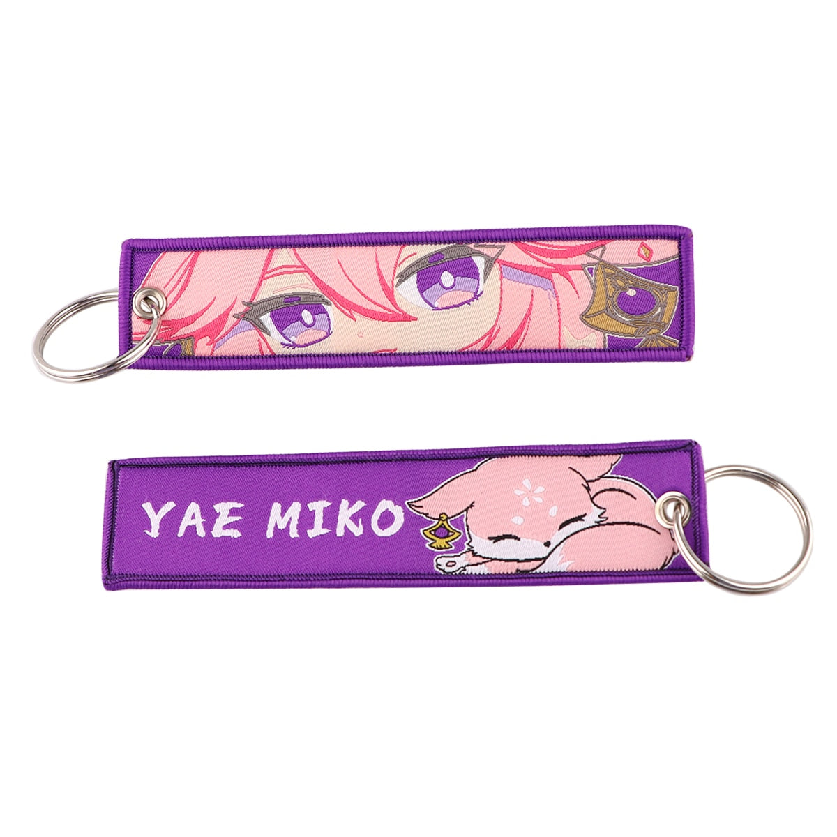 Anime Embroided Key-chain