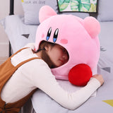 Anime Games Kirby Peripheral Plush Doll Funny Nap Pillow Soft Pet Cat Nest Kawaii Stuffed Toy Pet Bed Decora Cute Gift For Kids, everythinganimee