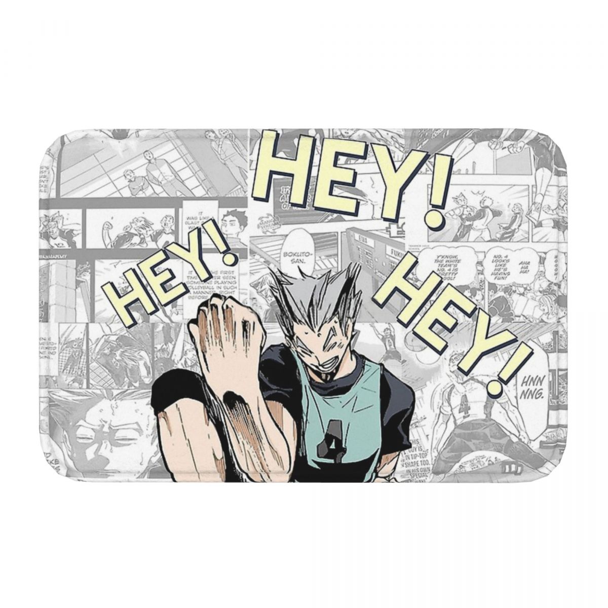 Bathroom Mat Haikyuu Bokuto Haikyu Doormat Kitchen Carpet Balcony Rug Home Decoration, everythinganimee