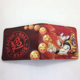 Dragon Ball PU Cartoon Wallet Personalized Fashion Collection Gifts Teenage Students Boys Girls Short Coin Purse Birthday Gift,everythinganimee