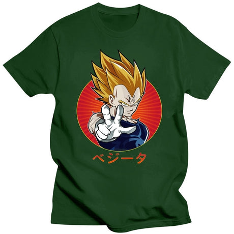 Majin Vegeta DBZ t-Shirt DMN shirt Black and more colours, everything animee