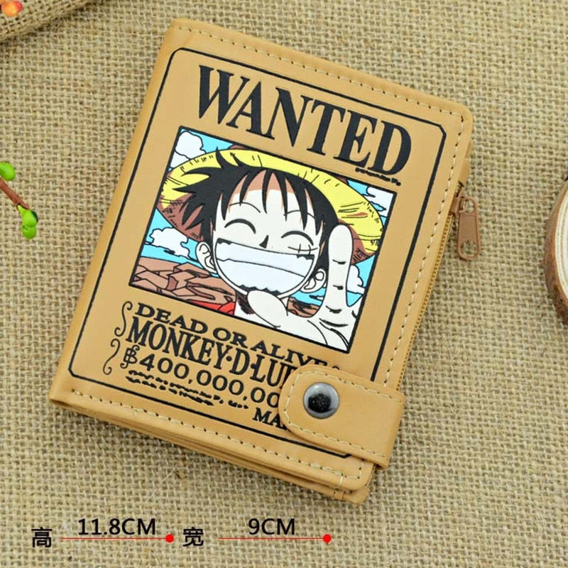 One Piece Wanted Poster Wallet