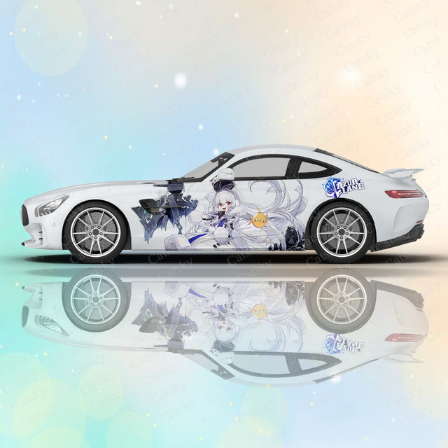 Azur Lane Anime Girl Car Body Stickers Anime Itasha Vinyl Car Side Decal Sticker Anime Car Body Sticker, everythinganimee