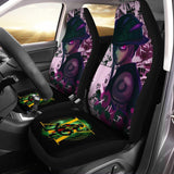 Car Seat Covers Anime Hunter x Hunter themed Car Interior Accessories,2 PCS Universal Front Seat Protective Cover, everythinganimee