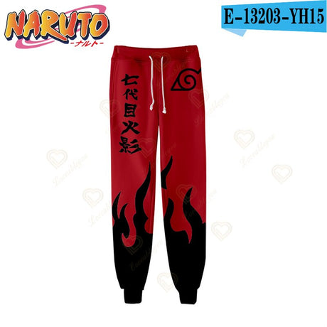 3D Print Naruto Sweatpants Women/Men Hokage Joggers Uzumaki Naruto Cosplay Trousers Hip Hop Pants Boys Sports Trackpants, everything 