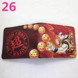 Dragon Ball PU Cartoon Wallet Personalized Fashion Collection Gifts Teenage Students Boys Girls Short Coin Purse Birthday Gift,everythinganimee