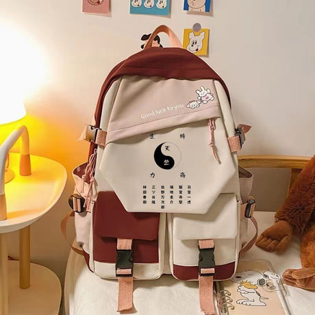  Anime Tokyo Revengers Tenjiku Tokyo Manji Women Backpacks Multi-Pocket School Backpack for Student Girls Laptop, everythinganimee