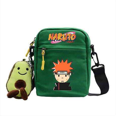 Hot Naruto Anime Figure Print Small Square Bag Children Shoulder Diagonal Bags Men Women's Backpack Christmas Gifts, everythinganimee